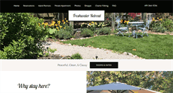 Desktop Screenshot of freshwaterretreat.com